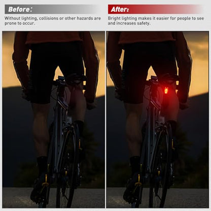 Nilight LED Safety Light 4PCS Red Green Marine Navigation Bike Tail Lights Three Modes Waterproof Reflective Gear Clip On Flash Strobe Indicator Lamp for Night Boating Fishing Cycling Jogging - color: 3LED Safety Light-Red Green