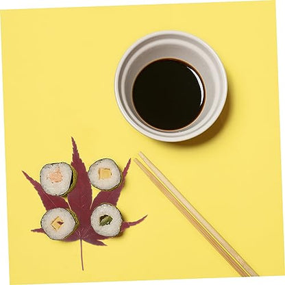 Cabilock 30pcs Natural Maple Leaf Food Decor for Sushi and Sashimi Plating Vacuum Preserved Japanese Style Garnish for Elegant Food Presentation and Photography