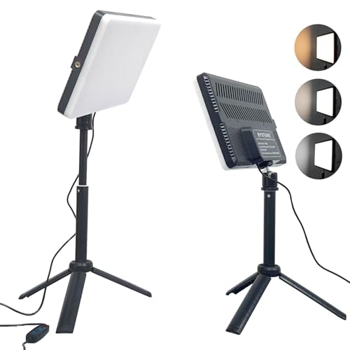 2 Pack LED Photo Lighting kit with Stand 2800-6500K Dimmable Photoshoot Lights for Product Photography,12" Background Lights for Streaming,Video Recording, Food Picture,Content Creators