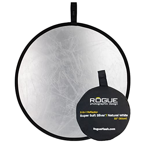 Rogue 32" Silver Reflector + Rogue 32" Diffuser - size: 32" Reflector + 32" Diffuser