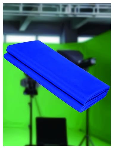 Colour Photo Background, Collapsible Photography and Streaming Backdrop Multicolor Multiple Sizes(Blue,320cmx700cm) - color: Blue, size: 320cmx700cm