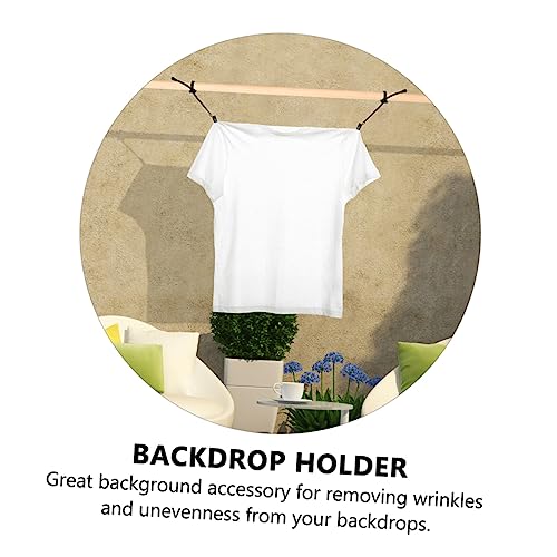 4 Pcs Background Cloth Clips for Photography Backdrop Fixing Lightweight and Portable Clamps for Easy Setup and Wrinkle Removal Photo Studios