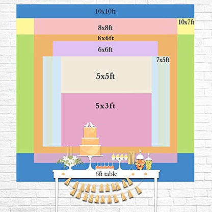 10x10Ft Fantasy Castle Night Scene Backdrop for Children Birthday Party Photo Video Studio Props BJLSME17 - size: 10x10Ft