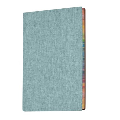10pcs Book Cloth,14”x10”,Fabric Surface and Paper Backed for Book Binding Fabric,5 Colors Bookbinding Cloth for DIY Book Cover Bookbinding Paper (Style A) - color: A