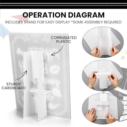 Briwooody Photo Booth Sign with Stand Retro Background Table for Indoor and Outdoor Party Theme Event Photography Props Desktop Decoration Supplies - style: Classic