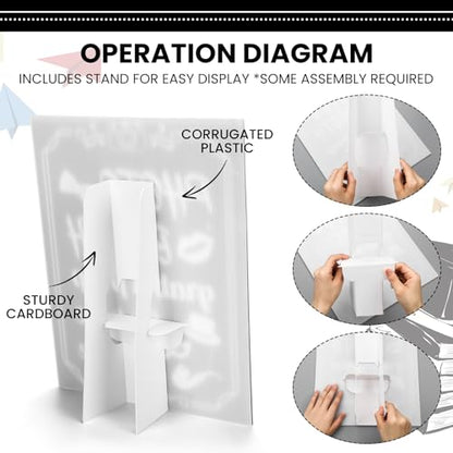 Briwooody Photo Booth Sign with Stand Retro Background Table for Indoor and Outdoor Party Theme Event Photography Props Desktop Decoration Supplies - style: Classic