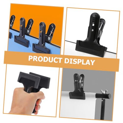 16pcs Heavy Duty Backdrop Clips Cold Rolled Steel Clamps for Photography Useful Backdrop Fixing Clamps Stylish for Securing Backgrounds and Props