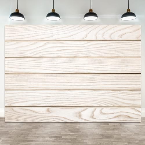 5x3ft Rustic Wooden Backdrop Natural Light Wood Photography Background Wedding Banner Birthday Decoration Baby Shower Portrait Photo Booth Prop - color: color 24, size: 5x3ft