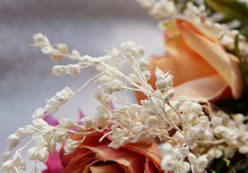 Flower Crown Rose Flower Headband Floral Crown Headpiece Halo Wedding Bridal Party Halloween Photos - color: rosy red