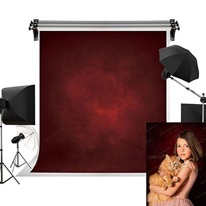 Kate 6.5x6.5ft/2x2m Red Backdrop Dark Red Background Portrait Photography Backdrop Texture Photography Studio Props - size: 6.5x6.5ft