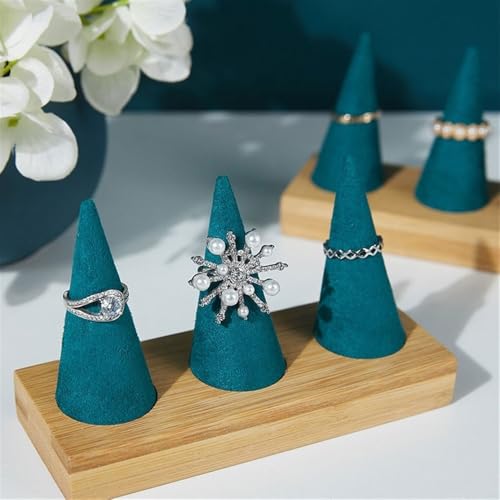 Jewelry Towers Personalized Velvet Jewelry Display Rack Light Luxury Store Mall Shooting Jewelry Display Props Storage Ornaments Jewellery Stand Display(Small) - size: Small
