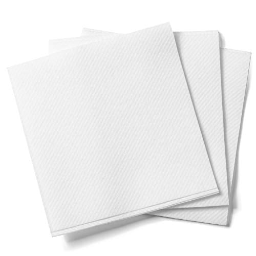 AH AMERICAN HOMESTEAD Cocktail Napkins-Disposable Beverage/Bar Napkins-White Linen-Like Square Napkins-Eco-Friendly & Compostable-Everyday Use, Party or Wedding 4.75inch x 4.75inch (100 Count, White) - color: White, size: 4.75 x 4.75