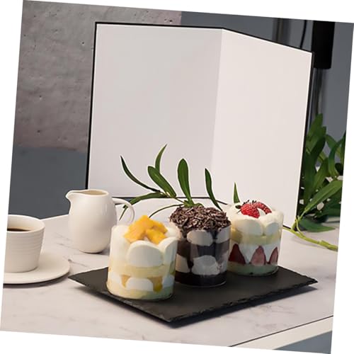 DOITOOL 2pcs A4 Foldable Photography Reflective Board Cardboard, Light Reflectors for Photography and Food Still Life, Portable Photo Reflector Accessories for Studio Photoshoot