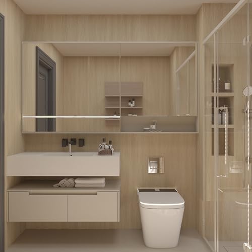48x78inch Extra Wide Light Yellow Wood Grain Wallpaper Beige Brown Oak Contact Paper Peel Stick Countertop Paper Air Guide Slot Design Matte Thick Self-adhesive Waterproof Furniture Sticker Vinyl Wrap - color: Light Brown, size: 48" x 78"