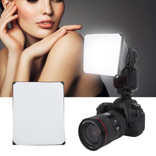 Softbox, Professional Camera Flash Diffuser Compact Light Modifier for Studio Portrait Photography Digital Cameras Content Creators Vloggers Event Lighting