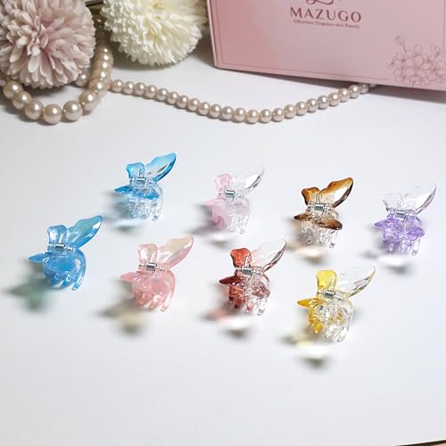 Hair Clips For Beautiful Girls Making Your Daughter More Cute As A Princess, Girls Must Have Hair Claws With Elegant And Charming Stylish Fashion, 8 Tiny Kits