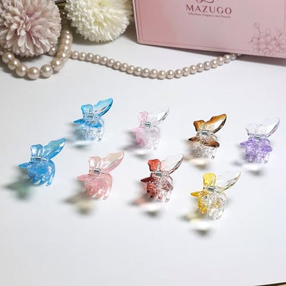 Hair Clips For Beautiful Girls Making Your Daughter More Cute As A Princess, Girls Must Have Hair Claws With Elegant And Charming Stylish Fashion, 8 Tiny Kits