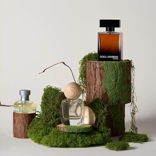 14PCS Product Photography Props：Natural Forest Wood Photography Props with Imitation Moss- Small Items Photo Props for Jewelry Cosmetics Perfume