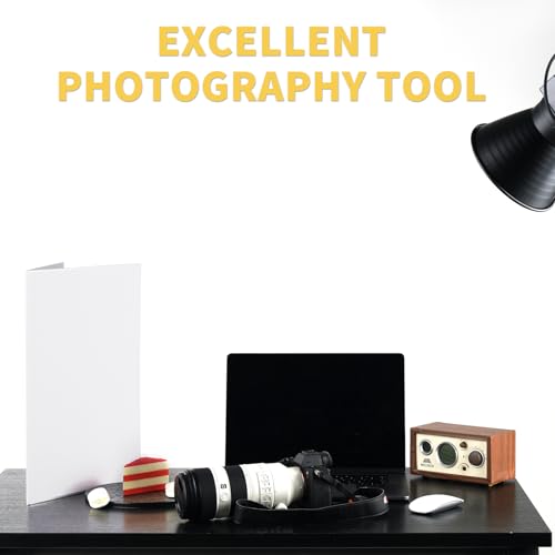 Meking Silver White Photo Backdrop Boards, 2 in 1 Light Reflectors for Photography, Flat Lay Photography Background for Food, Makeup, Jewelry and Other Small Product (17x12 Inch) - size: 1Pcs A3 Silver White