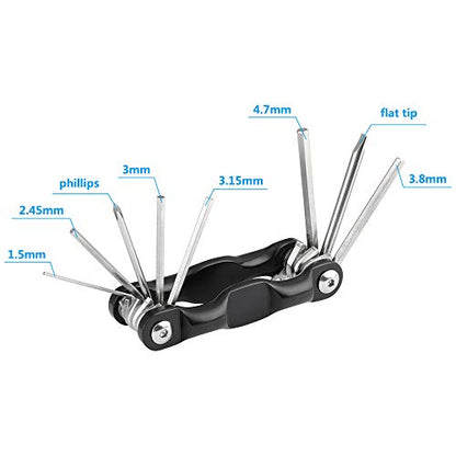 CAMVATE Folding Screwdriver Tool Kit For Photographic Accessories Assembly(8-Piece) - 2283