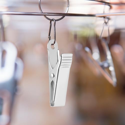 20pcs Metal Alligator Clips, Mini Spring Clamps Spring Clips, Small Alligator Clamps for Wire, Photo, Curtain, Crafts, DIY Decoration Photo