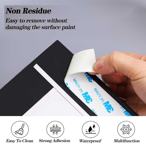 Double Sided Tape Heavy Duty, 3/4in×10ft Picture Hanging Strips for Posters, Removable Waterproof No Wall Damage Foam Tape, Adhesive Mounting Tape for Paint Wall - size: 3/4in×10ft