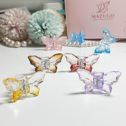Hair Clips For Beautiful Girls Making Your Daughter More Cute As A Princess, Girls Must Have Hair Claws With Elegant And Charming Stylish Fashion, 8 Tiny Kits