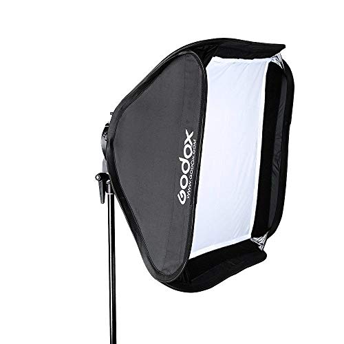 Godox Softbox 32''x32'' 80CMx80CM Fast-Setup Foldable Bowens Mount Softbox, Photography Lighting Softbox for Camera Flash Photography Studio Flash - size: Godox softbox 32"