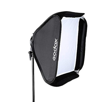 Godox Softbox 32''x32'' 80CMx80CM Fast-Setup Foldable Bowens Mount Softbox, Photography Lighting Softbox for Camera Flash Photography Studio Flash - size: Godox softbox 32"