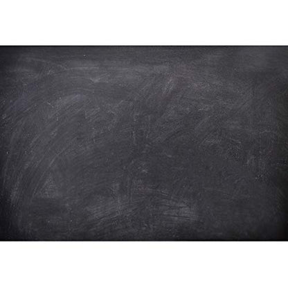 Renaiss 9x6ft Blank Blackboard Backdrop for Photoshoot Man Woman Portrait DIY Chalkboard Photography Background Back to School Banner School Season Photo Booth Props Wedding Teachers` Day Party Decor - size: 9x6ft