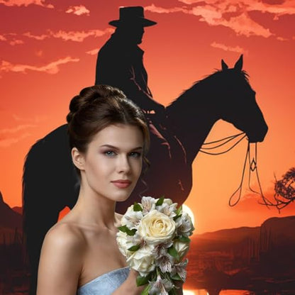 Cowboy West Backdrop Background for Photography 5x7ft Photobooth Professional Photo Backdrop Curtains Video Photography Studio Photo Backgrounds Banner Booth Background Screen Parties - color: Cowboy West