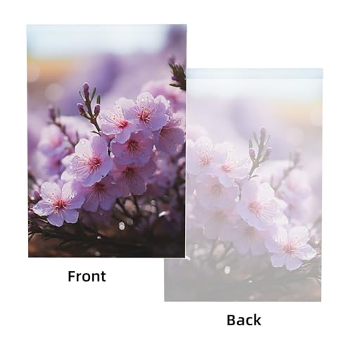 Cherry Blossom Backdrop Background for Photography 5x7ft Photobooth Professional Photo Backdrop Curtains Video Photography Studio Photo Backgrounds Banner Booth Background Screen Parties - color: Cherry Blossom