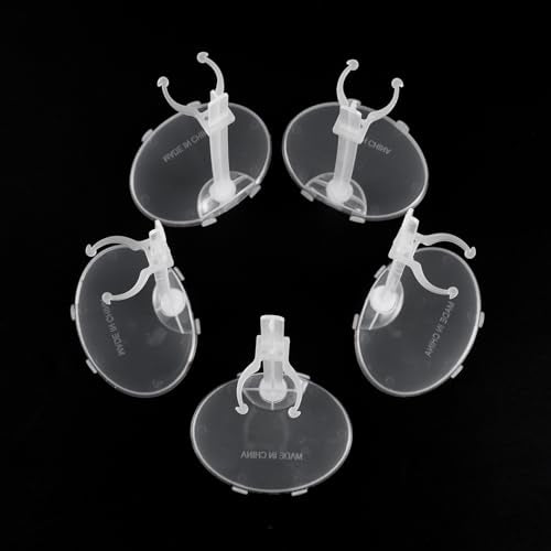 E-TING Transparent Dolls Holder Stand Support for 9inches-12inches Dolls - Pack of 10