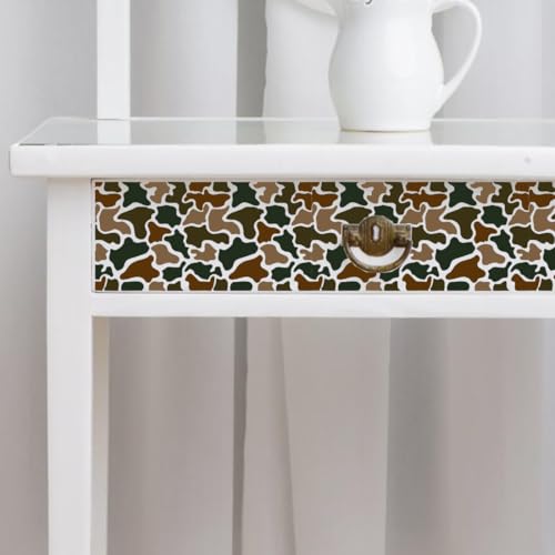 Camo Paint Stencils 12” Camo Stencil for Spray Paint Layered Camouflage Stencils for Painting on Boat Wood Fabric Wall Furniture - style: Camo