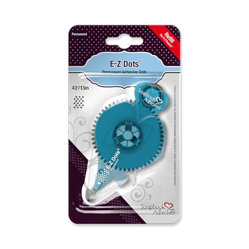 SCRAPBOOK ADHESIVES BY 3L E-Z Dots Refillable Permanent Runner Refill Cartridge, 43 Feet - style: Dots