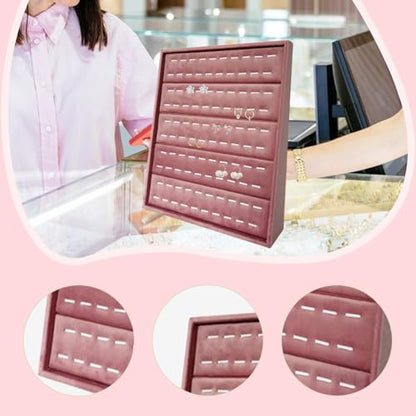 Colaxi Jewelry Storage Organizer Jewelry Holder Vertical Tray Display Stand for Showcase Vanity Table Dresser, Pendant Holder - color: Pendant Holder