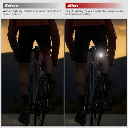 Nilight LED Safety Light 4PCS Red Green White Marine Navigation Bike Tail Lights Three Modes Waterproof Reflective Gear Clip On Flash Strobe Indicator Lamp for Night Boating Fishing Cycling Jogging - color: 3LED Navigation Light-4Pcs