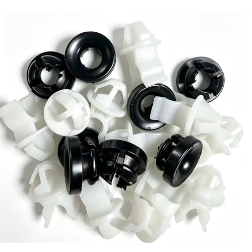 10PCS Hood Prop Rod Holder Clips & Grommets Compatible with Honda – Replaces 91503-SS0-003, 91604-SD2-013 – Fit for Accord, Civic, CR-V, Odyssey