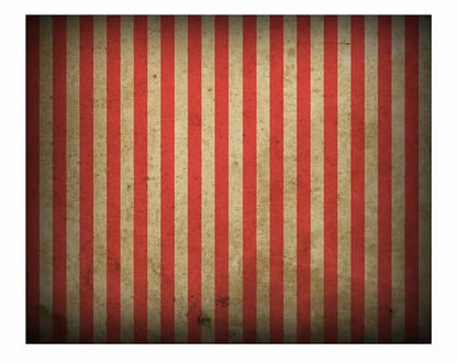 Allenjoy 10x8ft Evil Halloween Circus Carnival Backdrop for Festival Red and White Stripes Yellowing Bloody Splatter Party Decor Horrorible Prom Photography Background Photobooth Studio Portrait Props