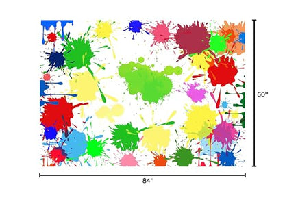 Colorful Graffiti Backdrop Paint Splatter Background 7x5ft Paint Splash Creative Backgroundfor Photo Booth Props BJLSME112