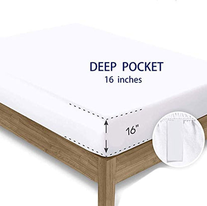 Feelyou Marble RV Camping Bed Sheets Set Happy Camping Sheet Set Cartoon Camping Car Sheets with Deep Pocket Fitted Sheet Blue Marble Texture Bedroom Decor Farmhouse Bedding Set Bed Set Twin Size - size: Twin