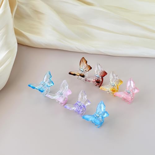 Hair Clips For Beautiful Girls Making Your Daughter More Cute As A Princess, Girls Must Have Hair Claws With Elegant And Charming Stylish Fashion, 8 Tiny Kits