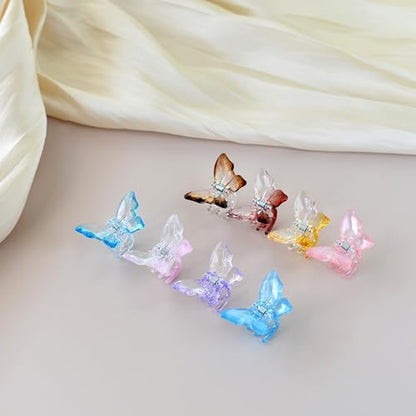 Hair Clips For Beautiful Girls Making Your Daughter More Cute As A Princess, Girls Must Have Hair Claws With Elegant And Charming Stylish Fashion, 8 Tiny Kits
