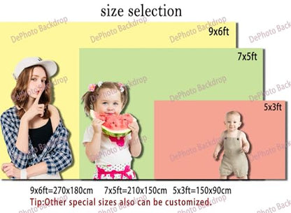 Fantasy Rural Green Cabin Backdrop Birthday Party Banner Background Baby Shower Photography Seamless Vinyl Photo Studio Prop PGT546M 5x3ft - size: 5'X3'
