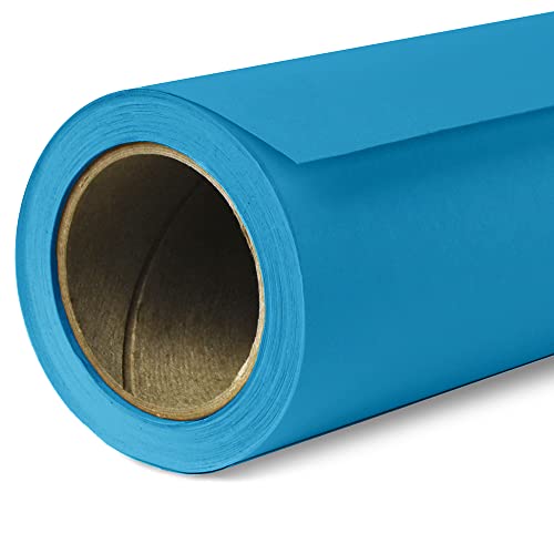 Savage Seamless Paper Photography Backdrop - Color #83 Turquoise, Size 26 Inches Wide x 36 Feet Long, Backdrop for Tabletop Product Photography and Crafting - Made in USA - color: Turquoise, size: 26 in x 36 ft