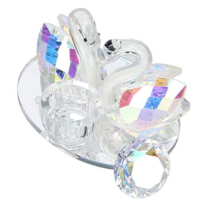 Dioche Nail Art Dappen Dish Home Nail Salon Exquisite Elegant Glass Acrylic Liquid Cup Holder Photography Prop Manicure Care Tools