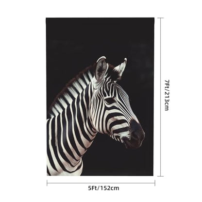 Animal Zebra Backdrop Background for Photography 5x7ft Photobooth Professional Photo Backdrop Curtains Video Photography Studio Photo Backgrounds Banner Booth Background Screen Parties - color: Animal Zebra