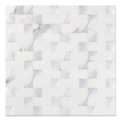 Yipscazo Peel and Stick Backsplash Tile, Stick on Stainless Steel Backsplash Metal Tiles for Kitchen Walls in Marble White Mixed Metal (12''x12'',10 Sheets) - color: Marble White mixed Metal