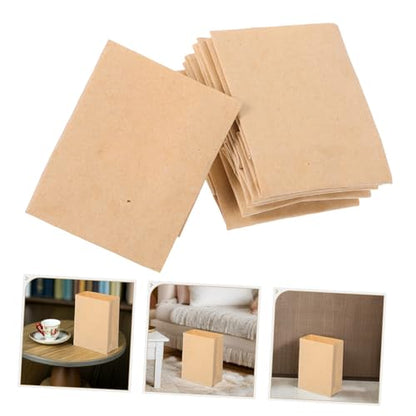 SUPVOX 12pcs Miniature Paper Bags for Dollhouse Baking Scenes Dollhouse Accessories for Cookies and Treats for Creative Play and Photography Props