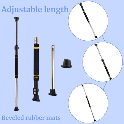 Engine Telescopic Hood Prop Rod, 29-40inch Hood Rod Support Retractable Trunk Stainless Steel Hood Prop Tool with Comfortable Foam Handle Universal Fit for All of Cars &Trucks